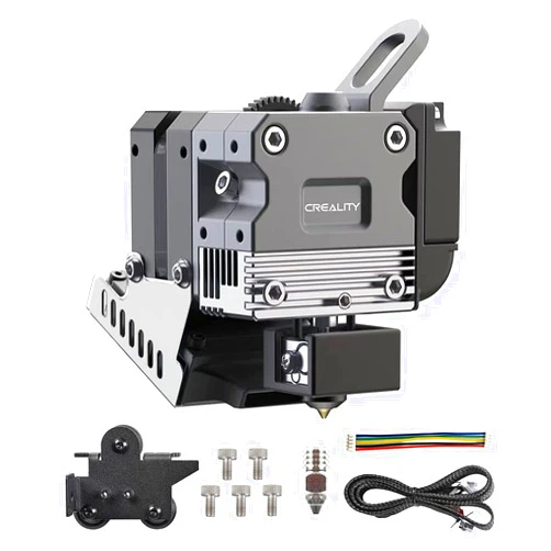 YOOPAI CR Sprite Direct Drive Extruder Pro Kit, All Metal Extruder Upgrade Kit for Ender 3/Ender 3 v2/Ender 3 Pro/Ender 3 Max 3D Printer,Dual Gear Dual Fan Design,Support BL Touch/CR Touch