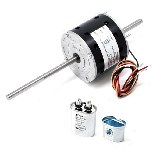 Criditpid Fasco D1092, 7184-0156, 1468-3069 RV Air Condenser Blower Motor with Capacitor Replacement for Coleman Mach RV AC Fan Motor, 1/3 HP, 115 Volts, 1675 RPM Motor Fan Replaces Broad-Ocean Y6L457D01L.