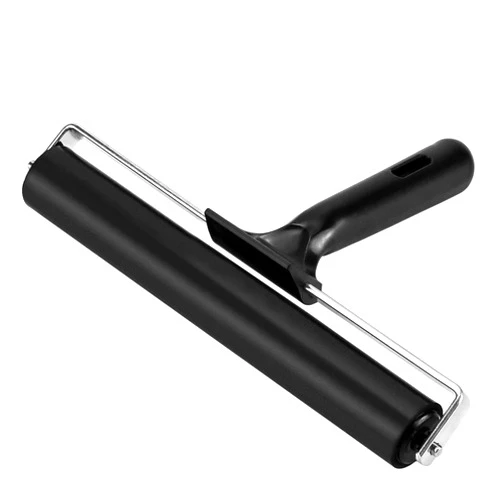Ailenyun 7.9in Rubber Roller, Tape Roller for Print, Tape, Wallpapers, Scrapbooks，Silicone Seam Roller Tool for PVC/TPO/EPDM Ply Roofing Tape，Wallpaper etc.