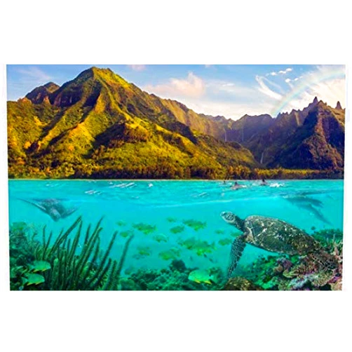 Homespun Hearth Ocean - R4595-73 - Call of The Wild Digital Print - 28 1/8