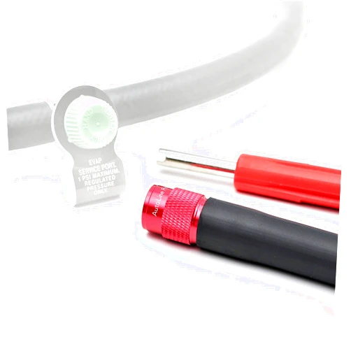 AutoLine Pro EVAP Service Port Adapter Adaptor Connector Kit w/Valve Removal Tool Smoke Leak Tester