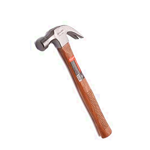 Edward Tools Oak Claw Hammer 16 oz - Heavy Duty All Purpose Hammer - Forged Carbon Steel Head - Etched Solid Oak Handle for more durability and grip (1)