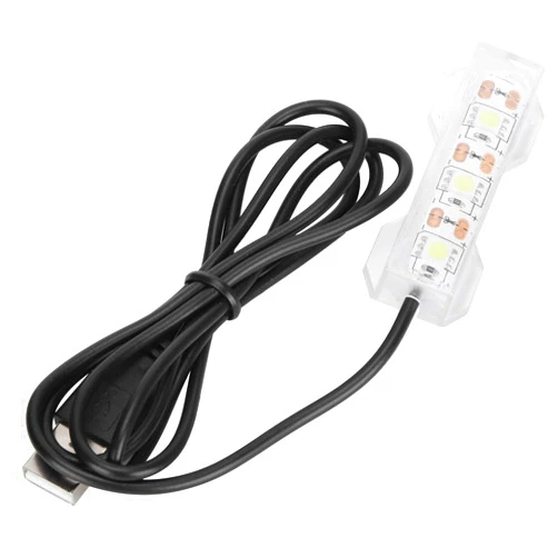 Tnfeeon Small Aquarium Water Plant Light,Full Spectrum Aquarium Lighting for Freshwater Fish Home Desktop Mini Decoration Soft LED Lamp with USB Connector