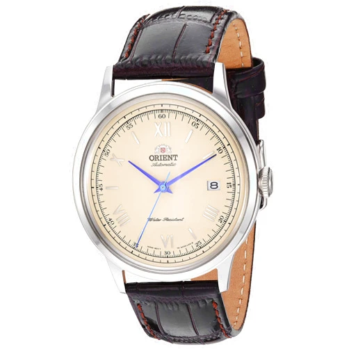 Orient 'Bambino Version 2' Stainless Steel Japanese Automatic / Hand-Winding Dress Watch
