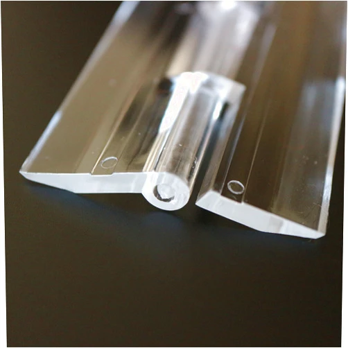 Caterpillar Red Transparent Clear Plastic Acrylic 300mm, 12