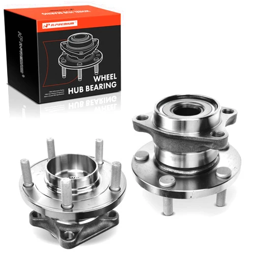 A-Premium 2 x Rear Wheel Bearing and Hub Assembly with 5-Lug Compatible with Mazda CX-9 2007-2015, AWD Only