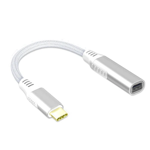 Jasput USB C to Mini DisplayPort Adapter,USB-C to Mini Displayport Cable 4K@60Hz & Nylon Compatible with MacBook Pro 2016-2023/Air,ChromeBook Pixel,IPad Pro2018-2020,Galaxy S8-S23 More