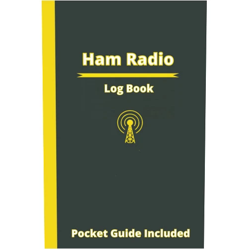 InnoSpace Publishing Ham Radio Log Book: Handy pocket guide for quick reference included / Compact size (6