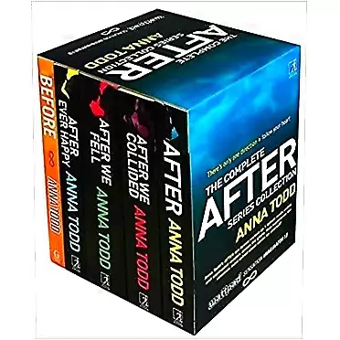 Anna Todd The Complete After Series Collection 5 Books Box Set by Anna Todd (After Ever Happy, After, After We Collided, After We Fell, Before)