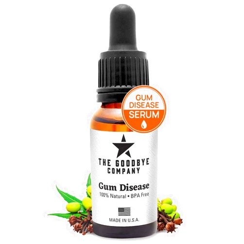 The Goodbye Company Gum Disease Treatment - 100% Pure Neem & Clove Oil - Natural Gingivitis Remedy - Non-Toxic, BPA-Free Oral Care - Fast-Acting Gum Healer (30ml)