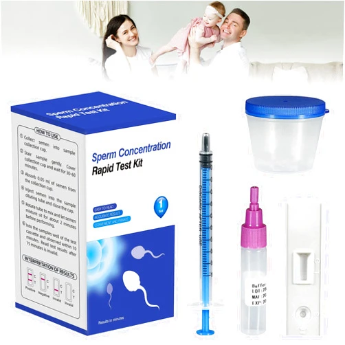 Sandstone Diagnostics, Inc. Male Fertility Testing System Fertility Home Test Kit for Men- Shows Normal or Low Sperm Count- Easy to Read Results-Convenient, Accurate, Private