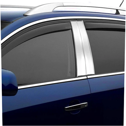 AUTOCARIMAGE Stainless Steel Pillar Posts (B Pillars) Covers for Ford Crown Victoria 1992-2010 - 6 Pieces