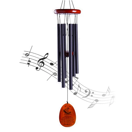 Fantecia Wind Chimes for Outdoor, Condolences Gift Wind Chimes for Christian, 32 inch Wind Chimes for Home/Windows/Garden