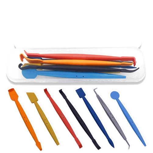 KDLINGZ Vehicle Vinyl Wrap Tool Kit,7 Miniature squeegees with Magnets, Suitable for car Vinyl Wrapping Contours and car Window Film