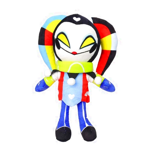 Oumelfs Clown Plush Toy Demon Plush Plushies Figure Stuffed Animal Pink Pig Doll Anime Soft Pillow Kids