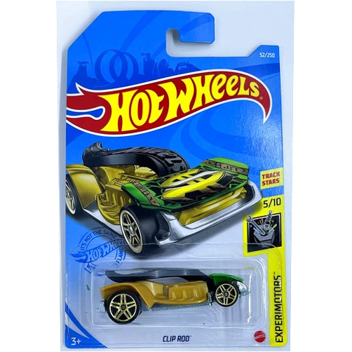 Hot Wheels - Clip Rod- Experimotors 5/10 [Green] 52/250