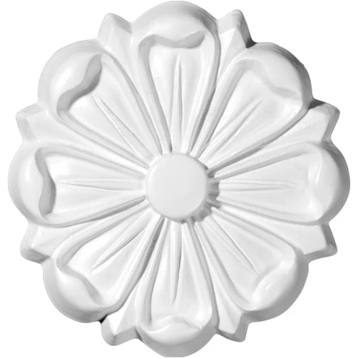 Ekena Millwork ROS06X06ST Stockport Round Rosette, 6 1/2