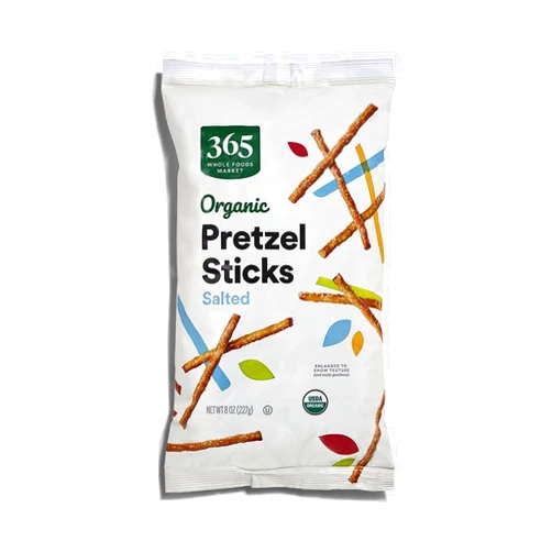 365 by Whole Foods Market, Organic Mini Pretzel Sticks, 8 Ounce