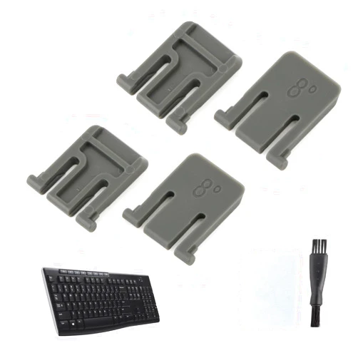 YWLRONG 2Pack Keyboard Stand Feet Legs for Logitech K270 K260 K275 K200 MK270 MK260 Wireless Keyboard Feet Stand Replacement with Tools