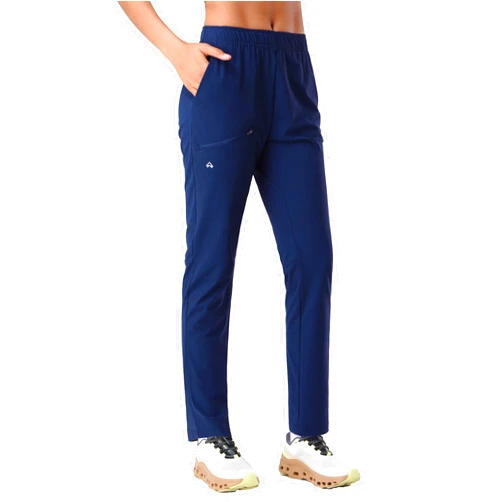 Pioneer Camp Women's Hiking Pants UPF 50+ Elastic Waist Drawstring Ultra-Stretch Lightweight Outdoor Cargo Pants for Travel
