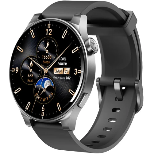 TOZO S5 Smart Watch (Answer/Make Calls), 1.43’’ AMOLED Smart Watches for Men Women 100+ Sport Modes Fitness Watch with Blood Oxygen/Sleep/Heart Rate Monitor, IP68 Waterproof Smartwatch