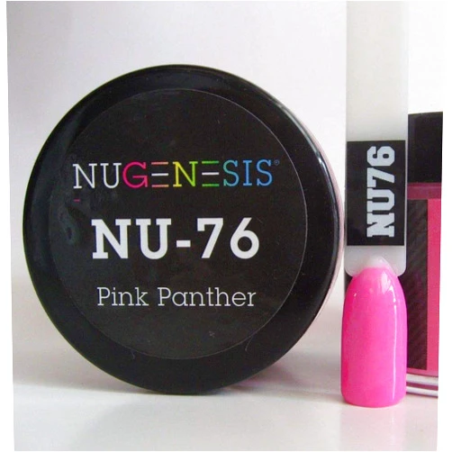 NuGenesis Nail Dipping Powder Color 1.5oz/43g Jar - (NU76 PINK PANTHER)
