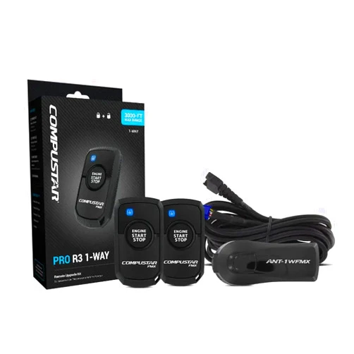 Compustar RF-P1WR3-FM PRO R3 1-Button 1-Way Remote Kit