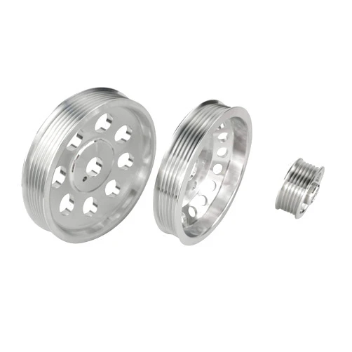 JD-Hi-Five Lightweight Pulley Kit for Subaru BRZ Scion FR-S Toyota GT86 Polished 3PCS