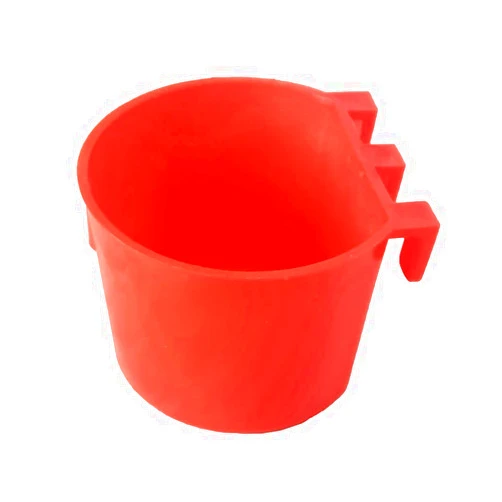 AMZSYLV 10 Pack Bird Cage Feeding Cups Chicken Seed Bowl Hanging Parrot Food Dishes,Feeder and Waterer Coop Cup Water Bottles for Pigeon Quail Parakeets Rabbit Poultry