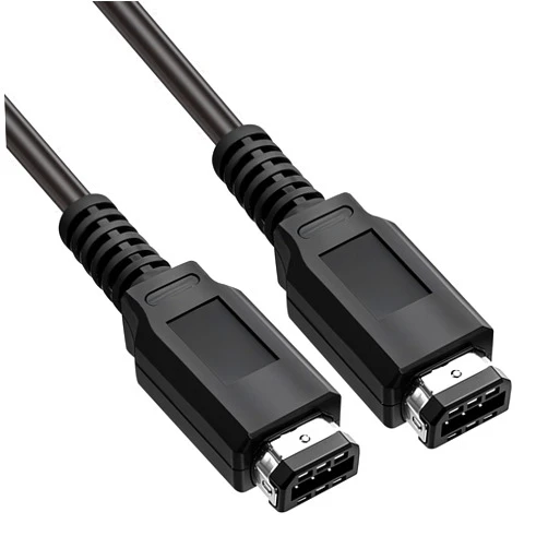 Vrllinking GBC Link Cable, 2 Player Game Link Cable for Nintendo Gameboy Color/Pocket/Light, 3.9FT Black Accessories