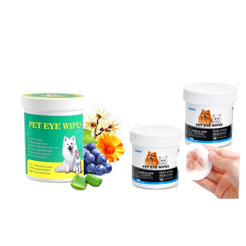 OPULA 170PCS 3.15“ Dog Eye Wipes + 300pcs Dog Eye Wipes