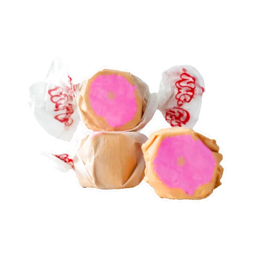 Taffy Town Salt Water Gourmet Glazed Doughnut Taffy - 2.5lbs - Individually Wrapped, Old Fashioned, Soft, Chewy & Creamy Gourmet Candy Bulk for Party Favors & Goodie Bags - Gluten-free & Peanut-free