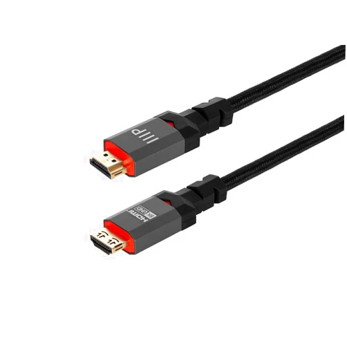 Monoprice 8K Certified Ultra High Speed HDMI Cable - 3 Feet - Black | Braided - HDMI 2.1, 8K@60Hz, 4k@120Hz, 48Gbps, HDR, VRR, CL3 in-Wall Rated