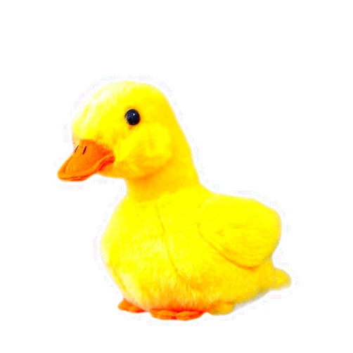 TAMMYFLYFLY Yellow Chick Stuffed Animal Chicken White 5 inches, 12cm, Plush Toy, Duck Soft Toy (1Yellow Duck)