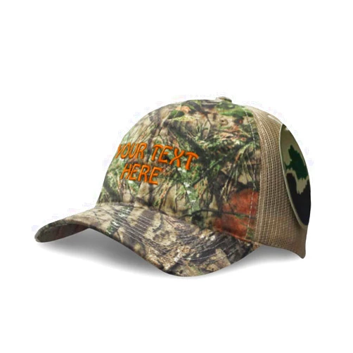 Speedy Pros Soft Camo Hat Custom Personalized Text Dad Hats Men & Women Hunting Baseball Cap