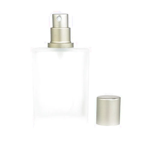 Enslz Frosted Glass Bottle Perfume Atomizer Refillable Spray Empty Perfume Bottle for Men and Women (100ml)