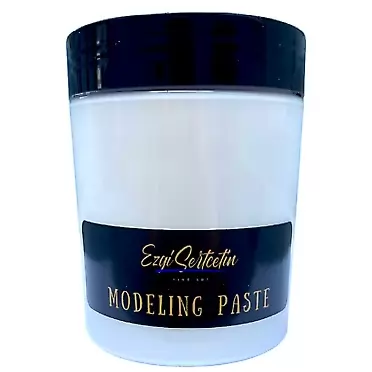 Ezgi Sertcetin Premium Modeling Paste | Molding Paste | 8 oz | Lightweight Product | Ideal for Artwork and DIY | Perfect Density | by Ezgi Sertcetin, White