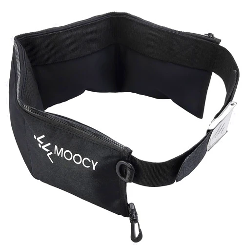 TRINKA Scuba Diving Weight Belt with 4 Pockets, Stainless Steel Buckle and Adjustable Webbing, Fit for Waist 30