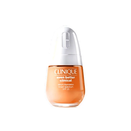 Clinique Even Better Clinical Serum Full Coverage Hydrating Foundation Broad Spectrum SPF 25 With Vitamin C, Salicylic Acid + Hyaluronic Acid For Oily Skin Types