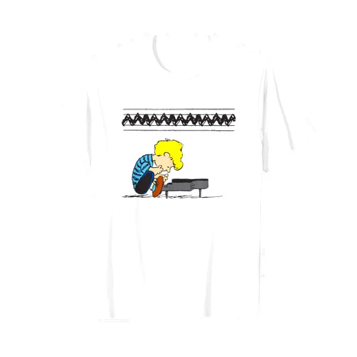 Peanuts Schroeder At The Piano T-Shirt