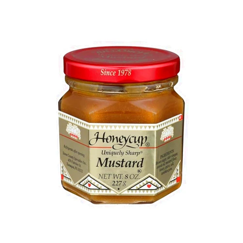 TUKIMA Honeycup Mustard 4 pack (8oz each)