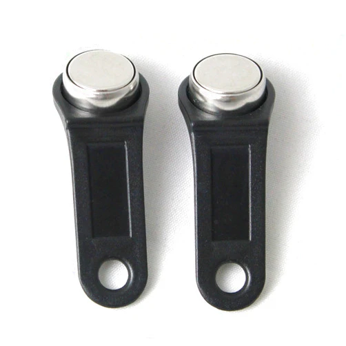 JWMGKJ JWM 2pcs Dallas DS1990S iButton Staff Tags with Handle for iButton Patrol Wand (Read Only)