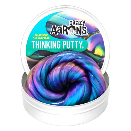 Crazy Aaron's Thinking Putty® - Super Scarab - Multi-Color Sensory Putty for Kids and Adults in a 4