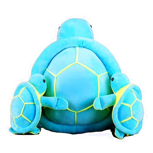 MAYLOVELY Turtle Pad Knee Protective Gear, Cute Turtle Shape Hip Protector Cushion Protection Hip Butt Pad Knee Protective Gear, Plush Stuffed Ski Ice Skating Snowboard Pad for Skating