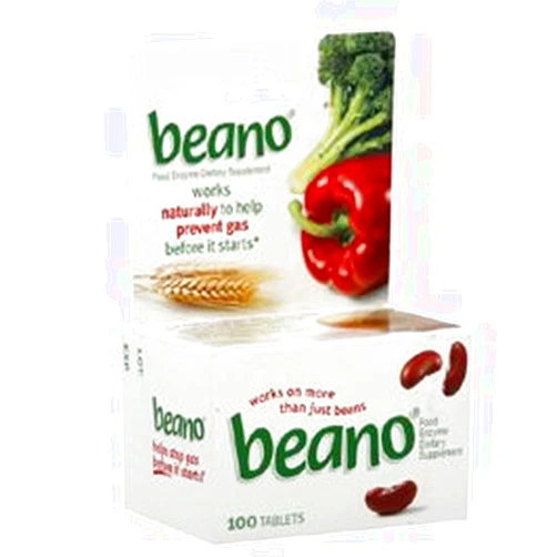 Beano Food Enzyme 100 Tablets