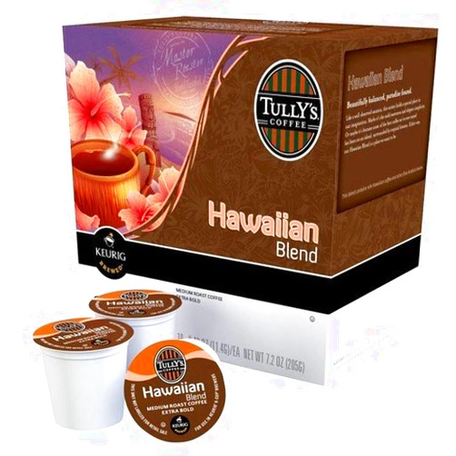 Tully's Coffee K-Cups, Hawaiian Blend, 160 Count,Tully-8fdy