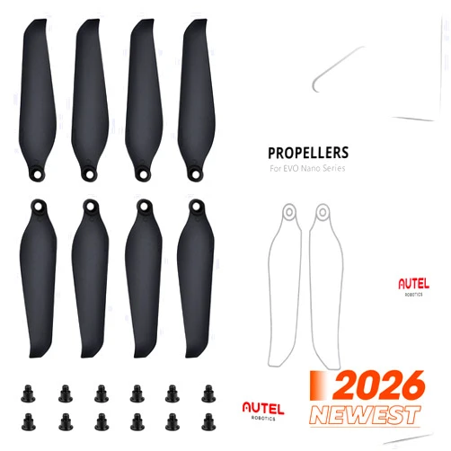 Autel 8 PCS Autel Robotics EVO Nano Propellers for EVO Nano/Nano+/ Nano Plus Drone, Low-Noise Props Blades Accessories
