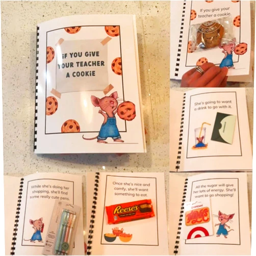 Generic If You Give Your Teacher a Cookie Book, Teacher Appreciation Gift Book, Creative and Thoughtful Gift for Teacher (1pc)