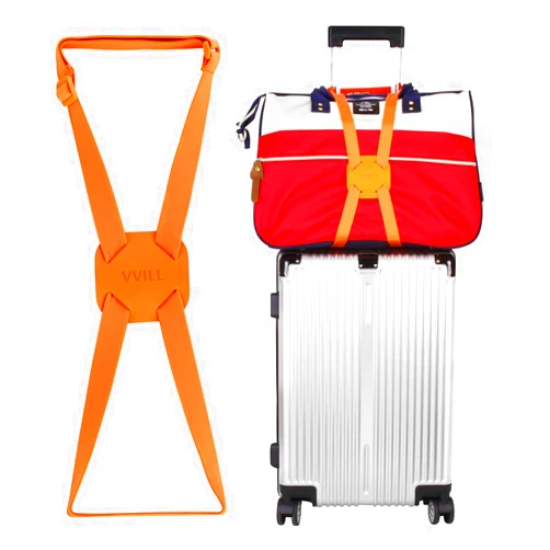VVILL Bag Bungee, Luggage Straps Suitcase Adjustable Belt - Lightweight and Durable Travel Bag Accessories