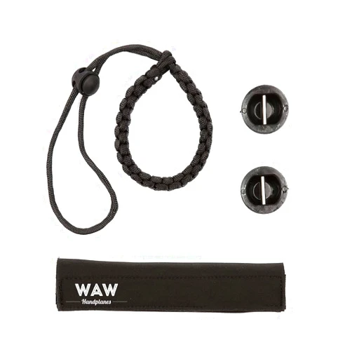 WAW Handplanes Bodysurfing handstrap kit, bio Rubber Adjustable DIY Hand Strap, handboard Strap, handplane Strap, Yulex